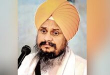 Photo of पंजाब : अकाली दल बागी गुट के प्रधान बने ज्ञानी हरप्रीत सिंह