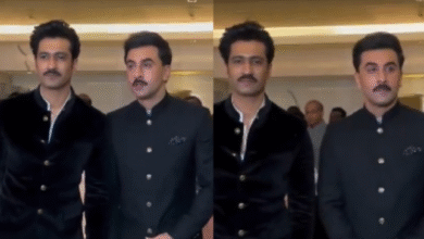 Photo of एक साथ दिखी ‘लव एंड वॉर’ की जोड़ी