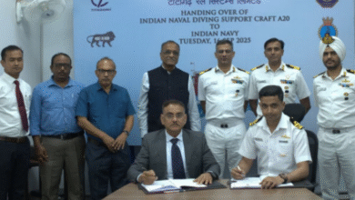 Photo of नौसेना में शामिल हुआ पहला स्वदेशी डाइविंग सपोर्ट क्राफ्ट