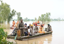 Photo of सीएम मान ने नाव से फिरोज़पुर के बाढ़ प्रभावित क्षेत्रों का दौरा किया