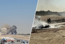 Photo of दुबई एयर शो 2025 में तेजस लड़ाकू विमान दुर्घटनाग्रस्त 