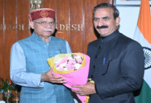 Photo of हिमाचल: राज्यपाल शिव प्रताप शुक्ल से मिले मुख्यमंत्री सुखविंद्र सिंह सुक्खू