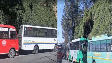 Photo of  पहाड़ों की रानी शिमला में निजी बस सेवाएं ठप