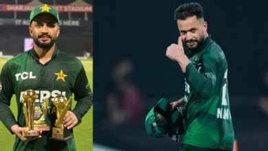 Photo of मोहम्‍मद नवाज के ऑलराउंड प्रदर्शन के दम पर जीता पाकिस्‍तान