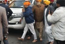 Photo of शहीदी दिवस पर नगर कीर्तन: श्रीनगर में पहुंचे सीएम मान और केजरीवाल