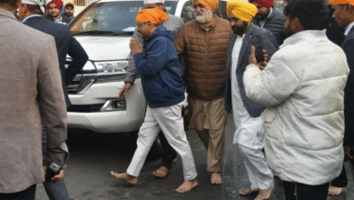 Photo of शहीदी दिवस पर नगर कीर्तन: श्रीनगर में पहुंचे सीएम मान और केजरीवाल