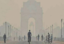 Photo of दिल्ली की हवा अभी भी ‘गंभीर’, अक्षरधाम में AQI 348