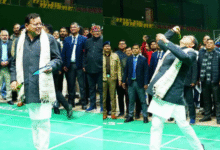 Photo of सीएम धामी ने थामा रैकेट..फिट और फोकस्ड रहने का दिया संदेश…