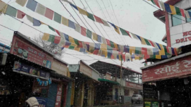 Photo of  बदला मौसम का मिजाज, केदारनाथ-गंगोत्री सहित पहाड़ों पर बर्फबारी