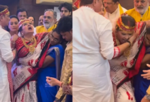 Photo of माता के दरबार में चल रहा था भजन, अचानक से Naagin की एक्ट्रेस संग हुआ ऐसा