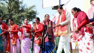 Photo of चंपावत में खड़ी होली शुरू